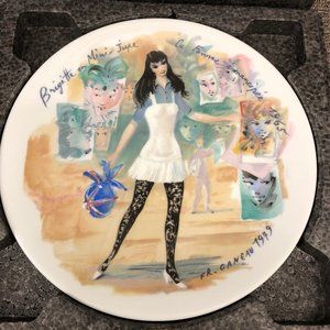 1965 Ganeau's Women of the Century Porcelian COA